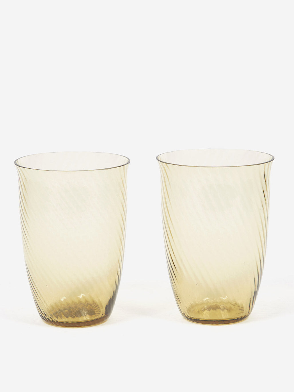 &Tradition Collect Drinking Glass 2 Pack SC61 - 400ml - Amber